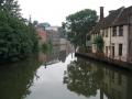 background: The Belgian city of Leuven.