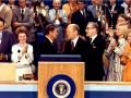 background: Ford at Republican Convention