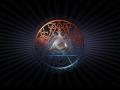 background: Tomb Raider Illuminati eye