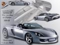 background: Porsche Carrera GT