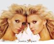 background: Jessica Simpson