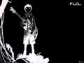 background: FLCL inverted colors