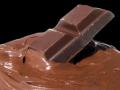 background: chocolate dip