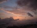 background: Gibraltar Sunset I