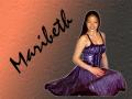 background: Maribeth Latin Dress