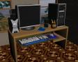 background: Computer Desk
