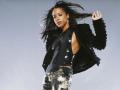 background: Aaliyah