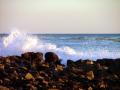 background: Rocks meet Waves