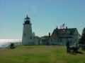 background: Pemaquid Point, Maine