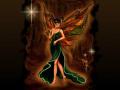 background: Wood Wind Fairy
