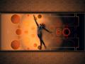 background: Orbital Orange