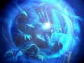 background: Magic Ice Dragon
