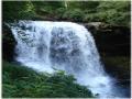 background: Ga waterfall