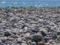 background: Stone beach