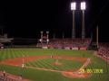 background: reds at night