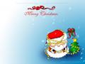 background: Santa Tree