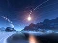 background: Mountains Blue