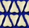 background: shark teeth