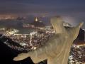 background: Brazil Night Lights