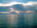 background: Bahama sky