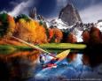 background: outdoors
