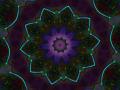 background: neon star